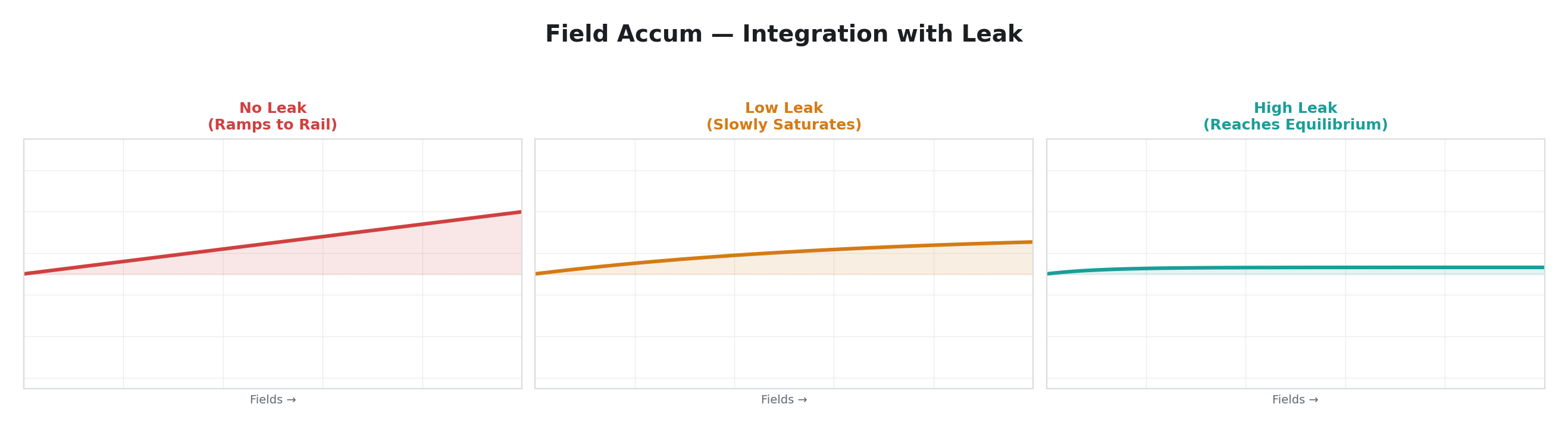 Field Accumulator — Leak Settings