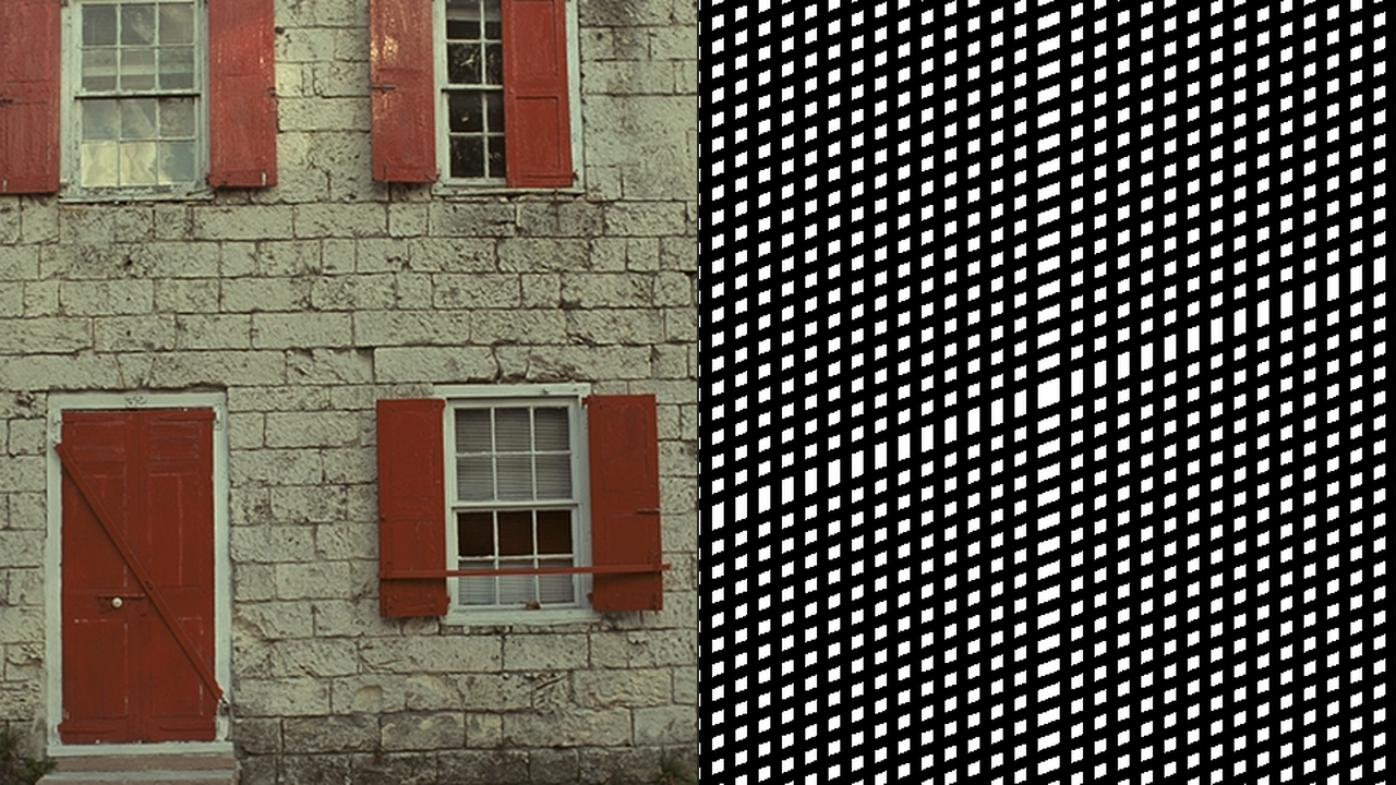 Before and after comparison