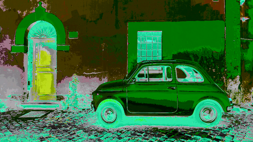 Crushed Color Glitch result